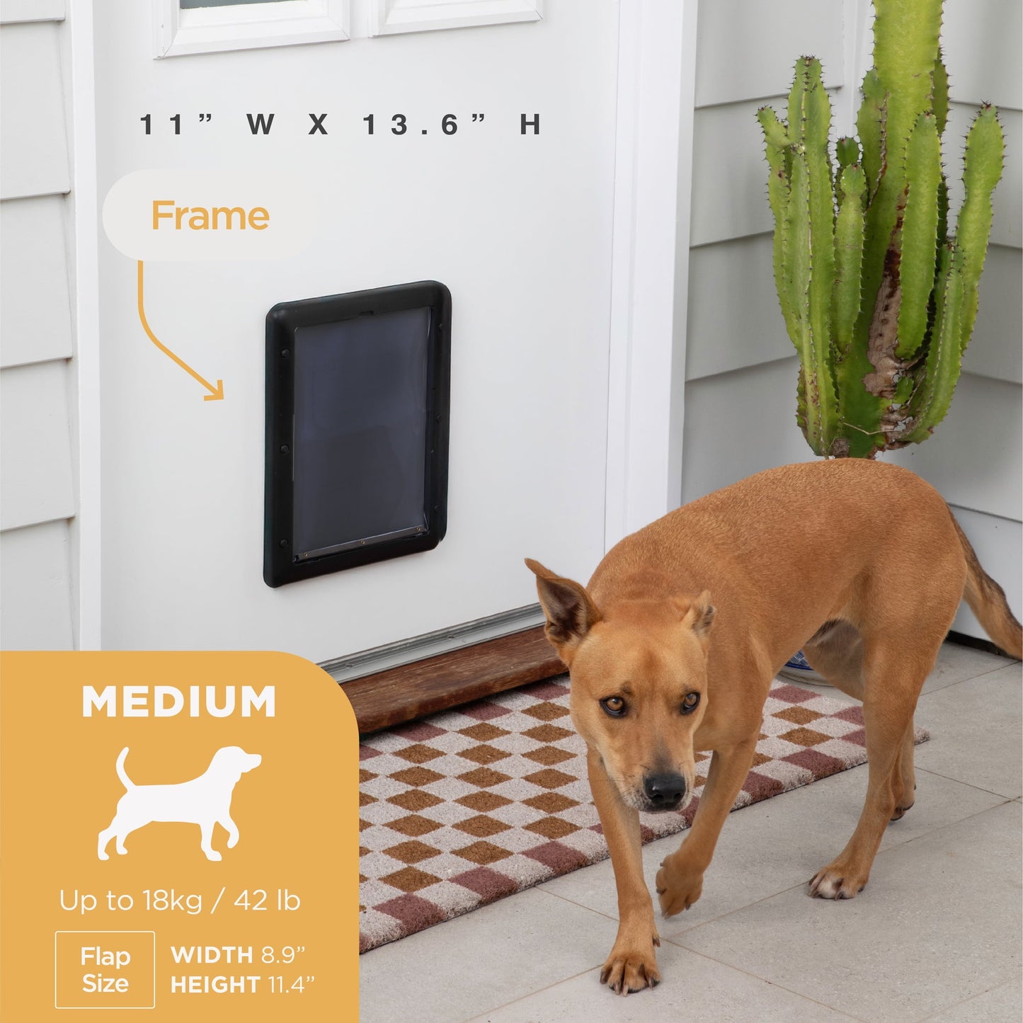 Pet Door for Screens, Doors & Walls