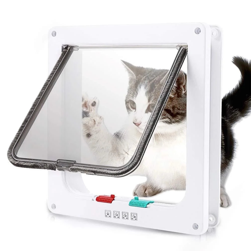 4 Way Locking Cat Flap