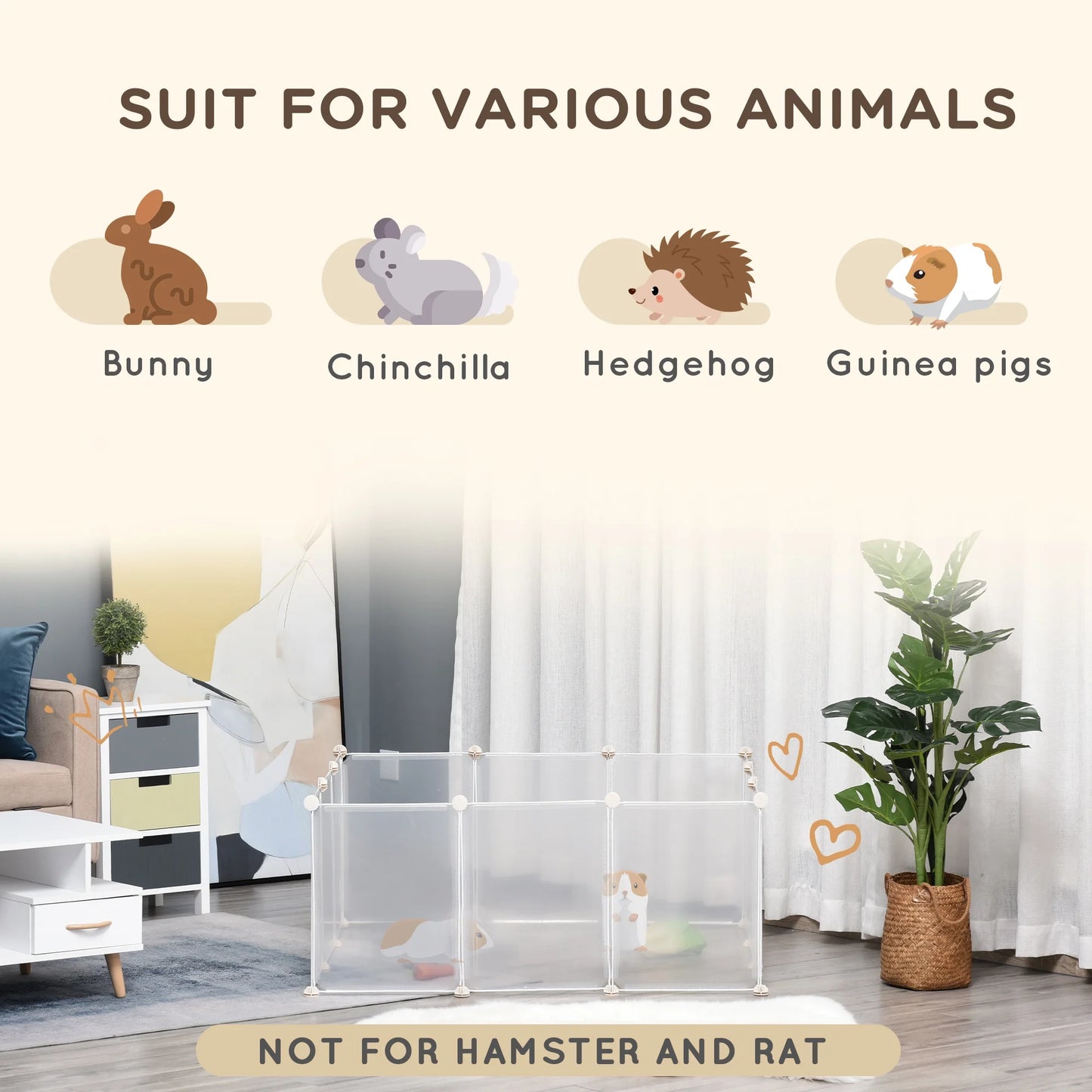 Pet Playpen for Small Animals