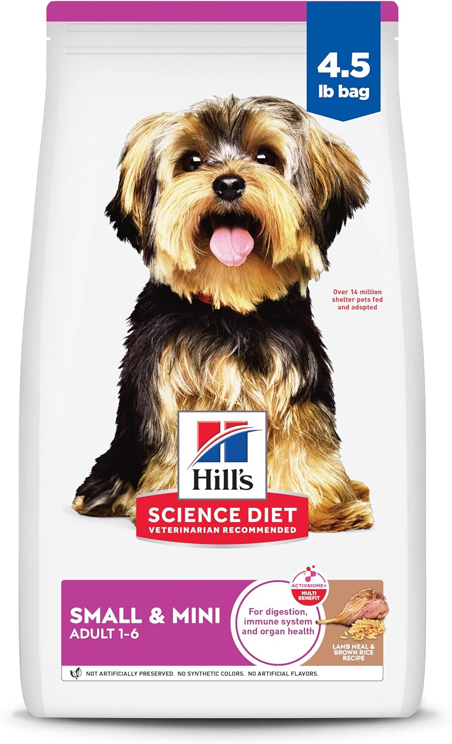 Hill's Science Diet Small & Mini Breed Adult Dog food, 1-6