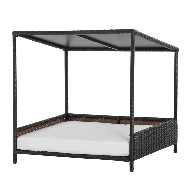 Kirklin Rattan Dog House