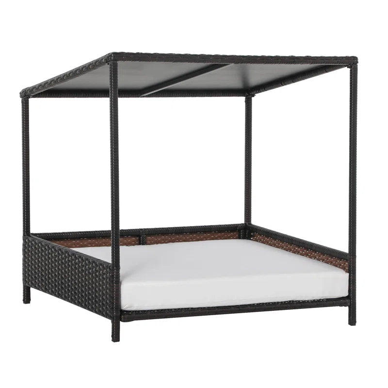 Kirklin Rattan Dog House