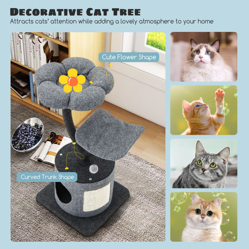 🐾 Ultimate Cat Tree for Large & Small Cats Stylish. Sturdy. Purr-fectly Cozy. Treat your feline royalty to the ultimate playground that blends sleek design with unbeatable durability. Whether you’ve got a curious kitten or a hefty Maine Coon, this cat tree is built to handle it all—with elegance.