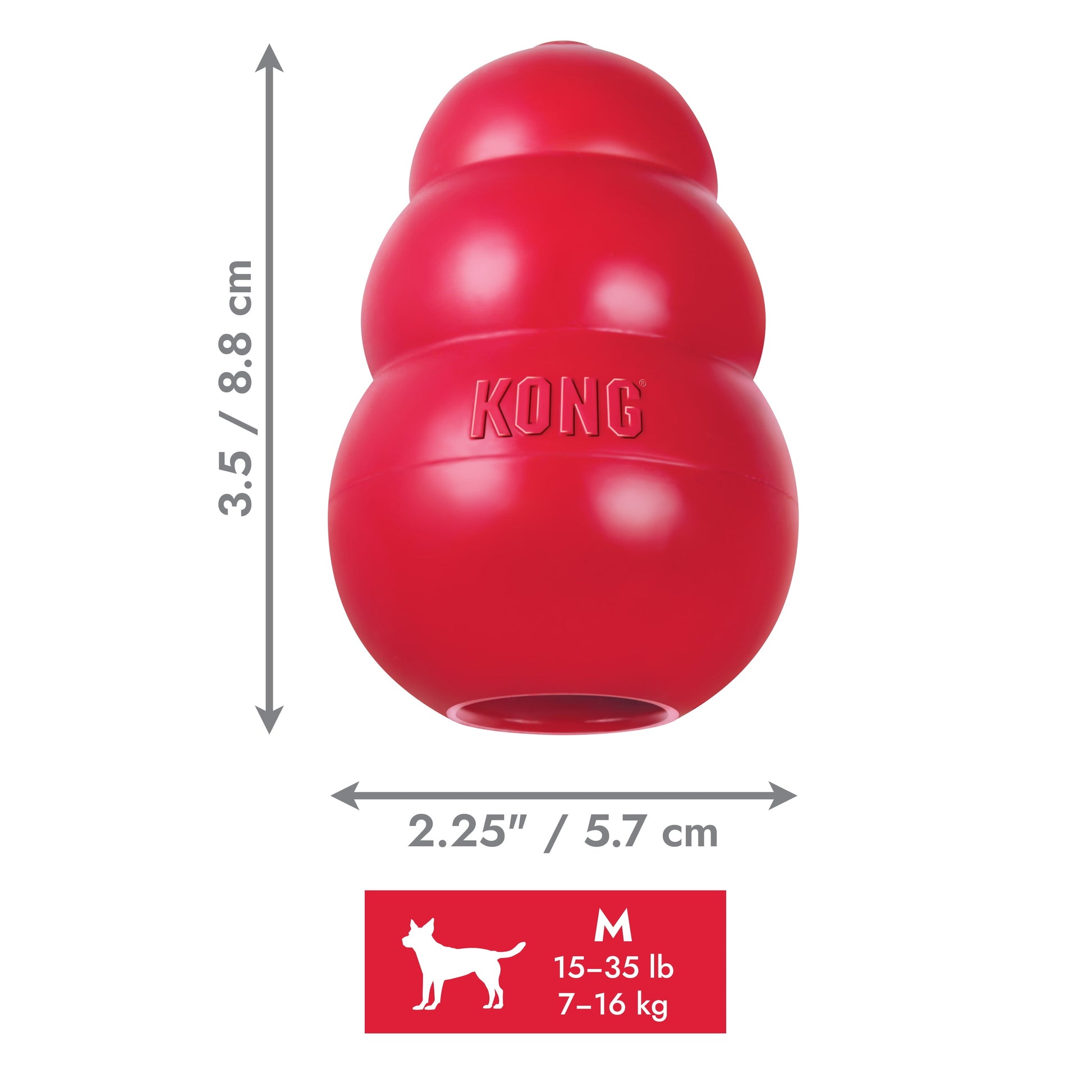 Kong® Classic Stuffable Dog Chew Toy