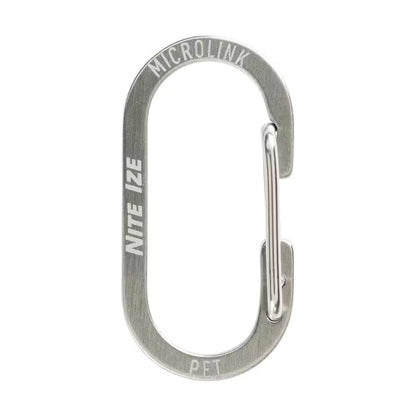Pet Tag Carabiner - Stainless (2-Pack)