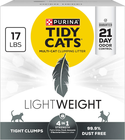 Purina Lightweight 4-In-1 Strength Multi-Cat, Clumping Litter