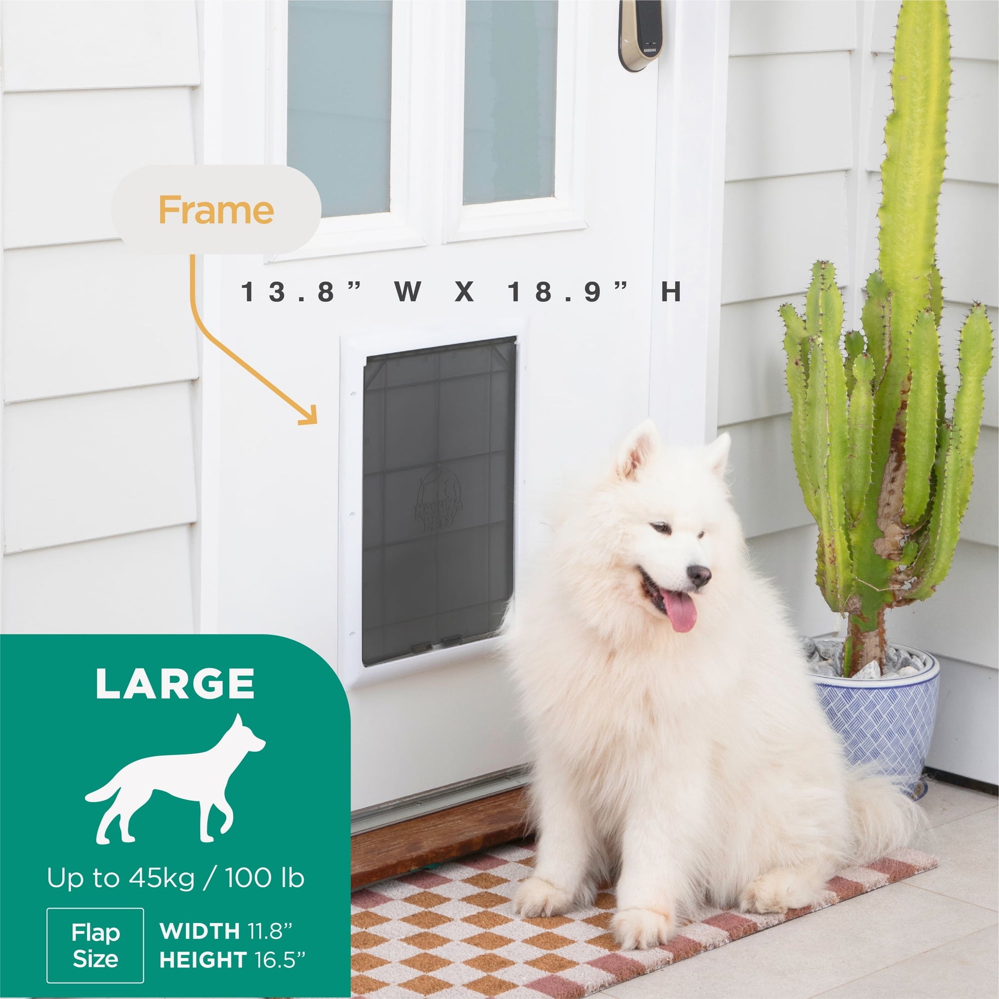 Pet Door for Screens, Doors & Walls