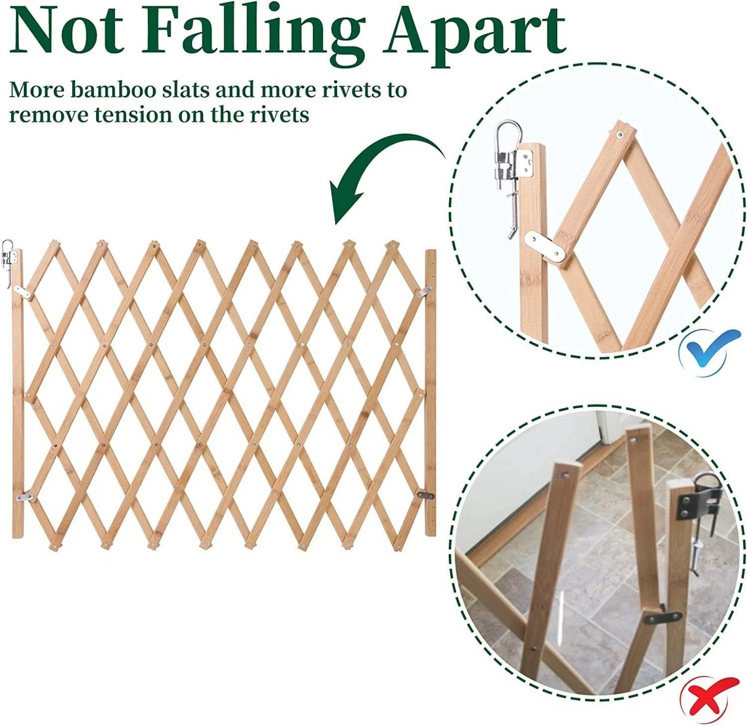 Expandable Accordion Safety Gate