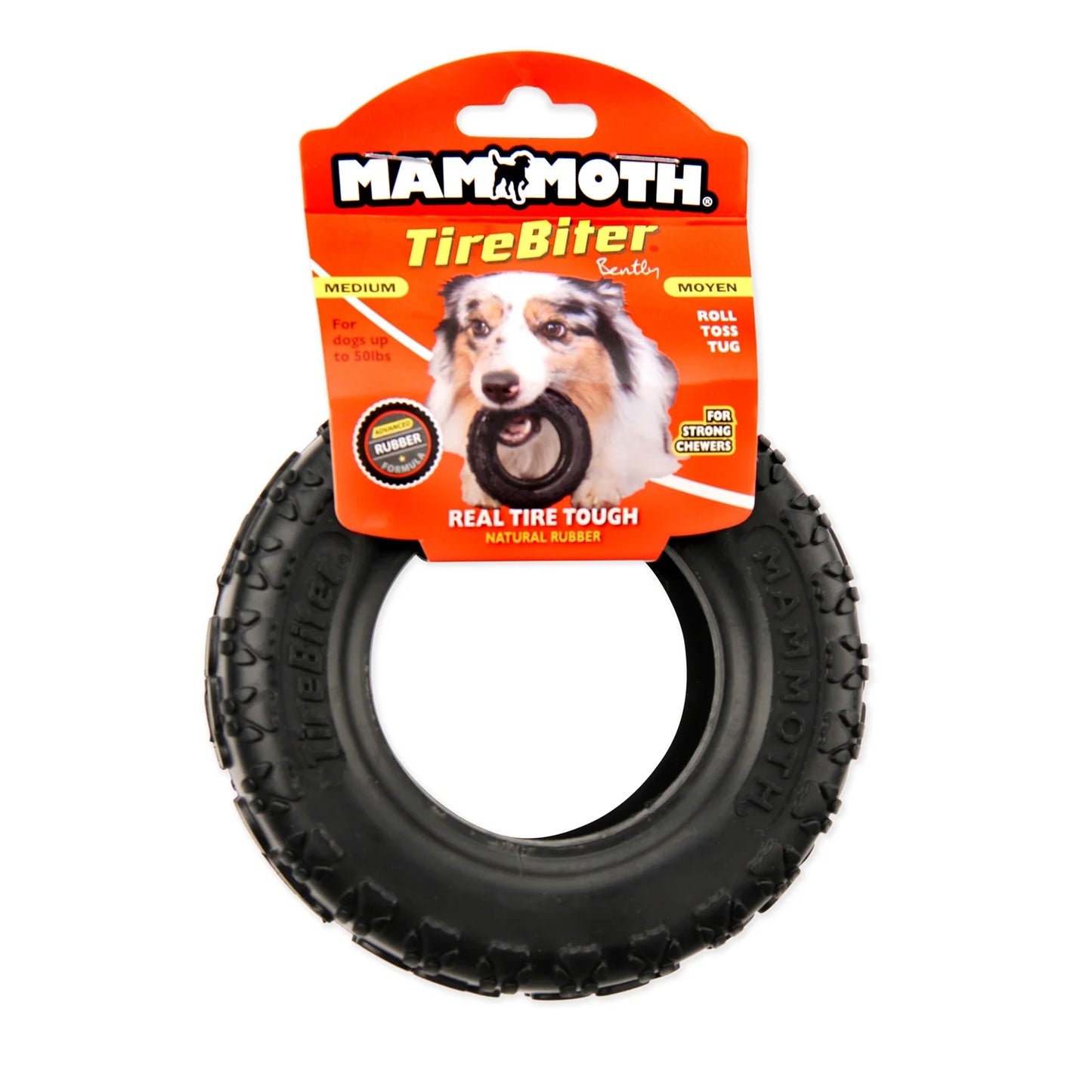 TireBiter Advanced Rubber Dog Toy