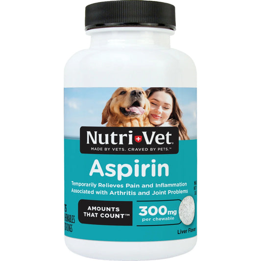 Aspirin for Medium to Large Dogs - 300Mg - 75 Count