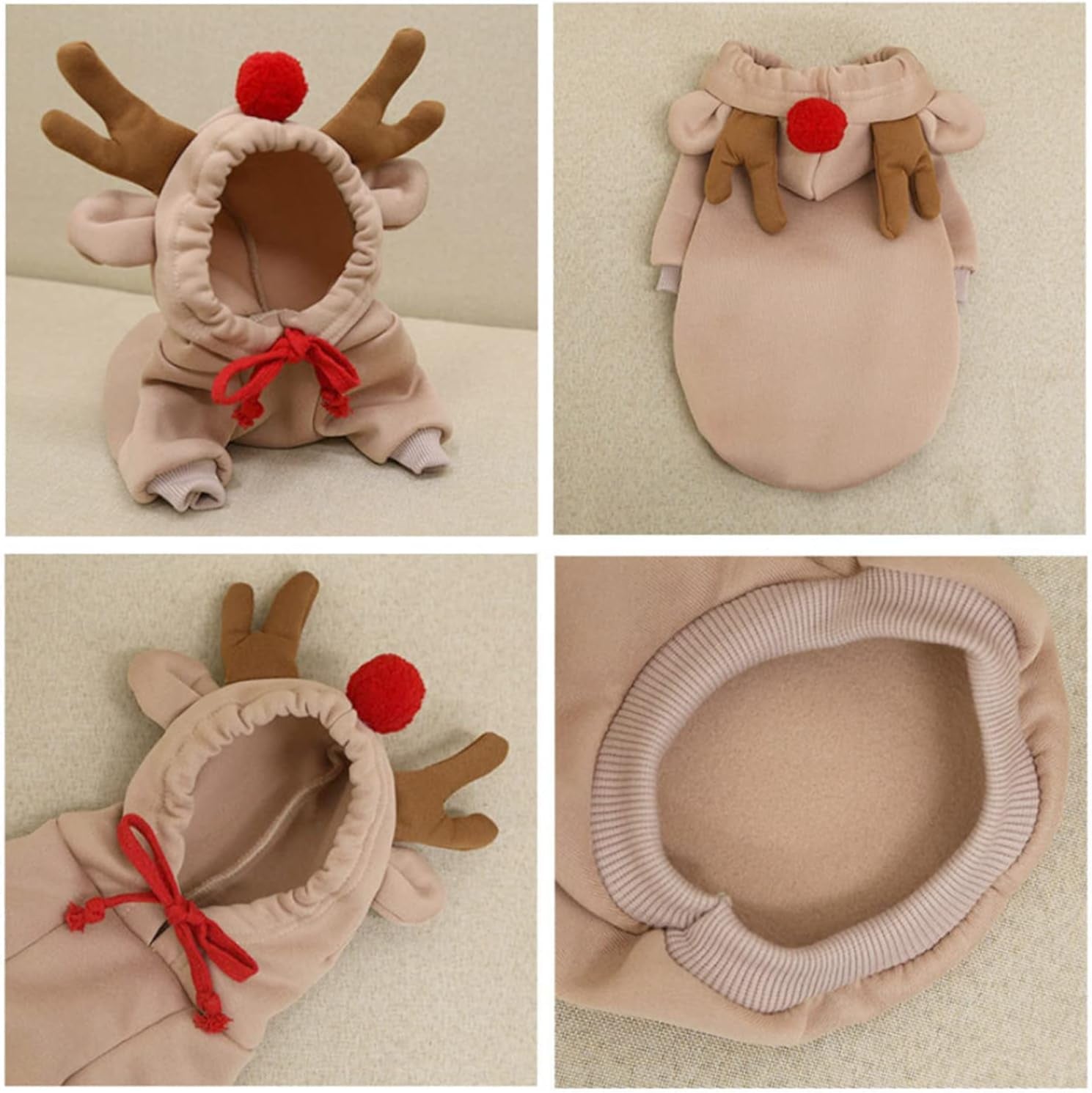 Dog Hoodie - Elk and Frog