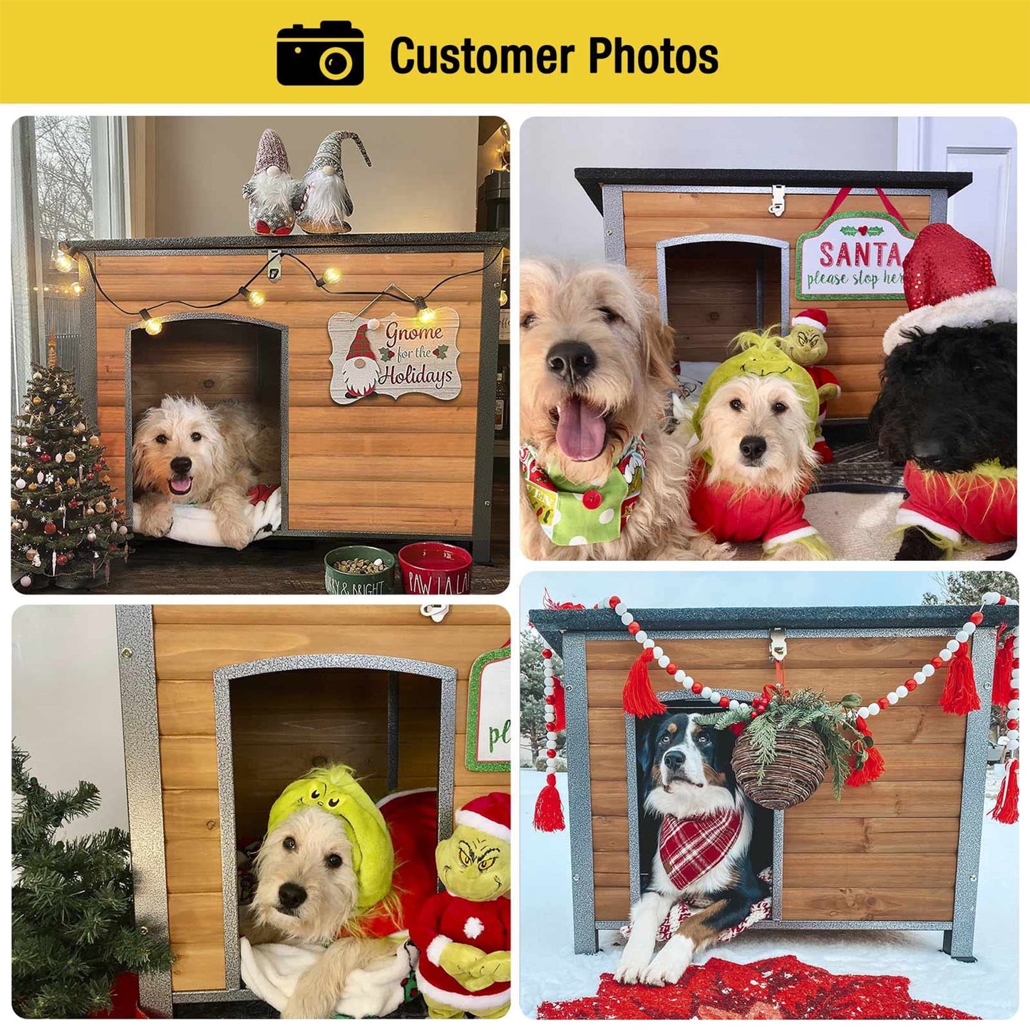 Wooden Dog House, Medium
