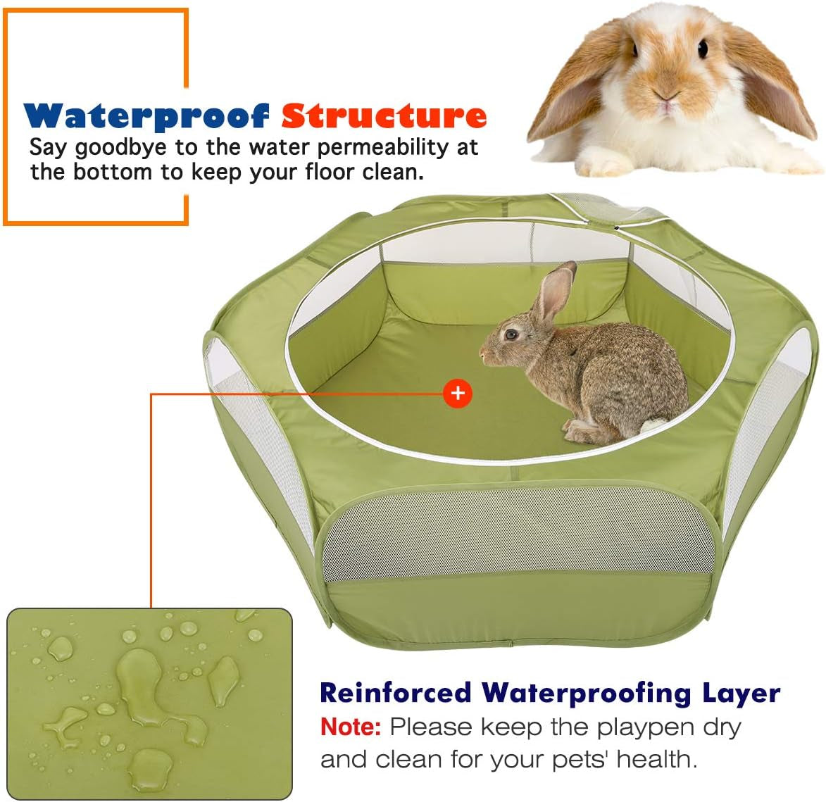 Indoor Waterproof Playpen