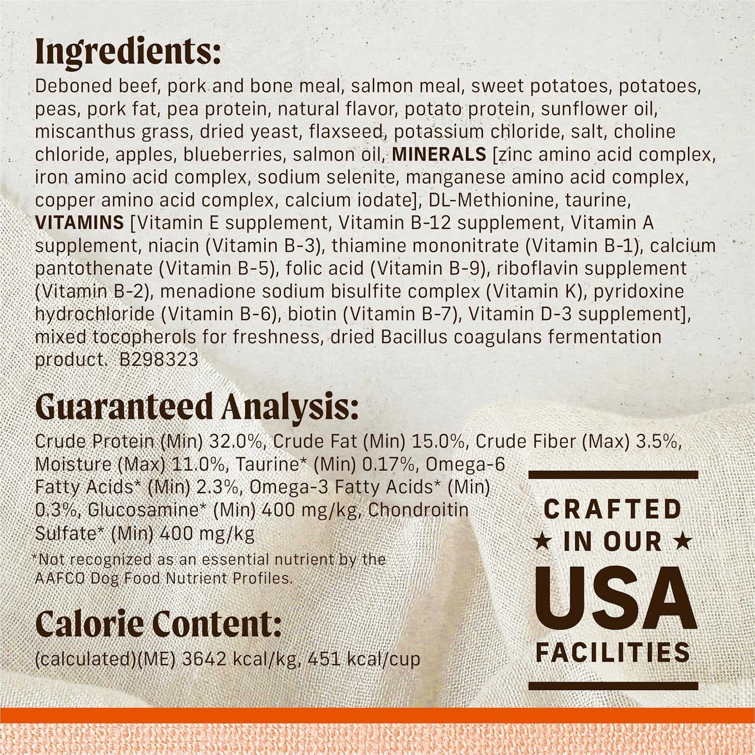 Lil’ Plates Dry Dog Food for Small Dogs, Real Texas Beef and Sweet Potato Kibble