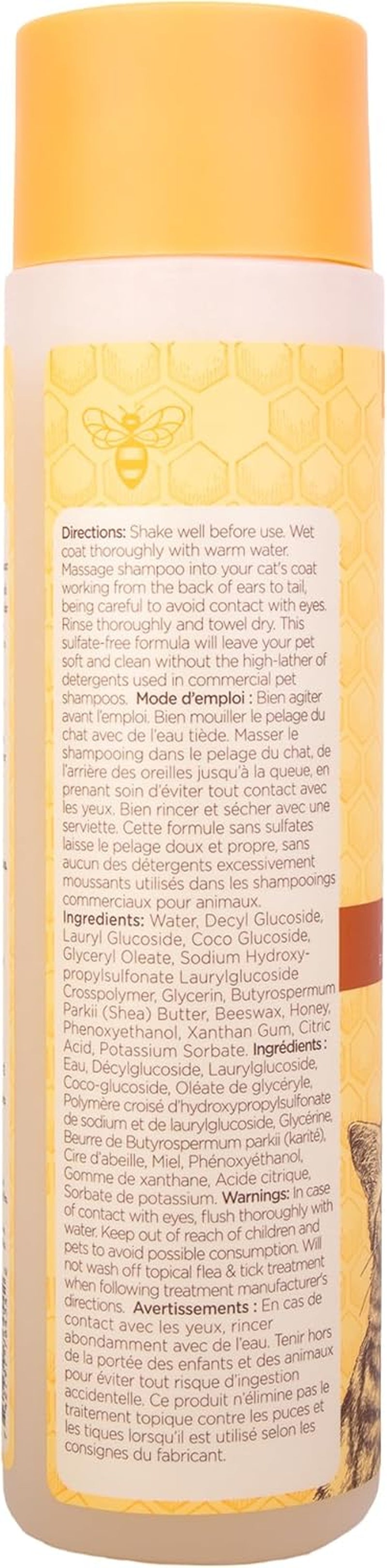 Hypoallergenic Cat Shampoo with Shea Butter and Honey