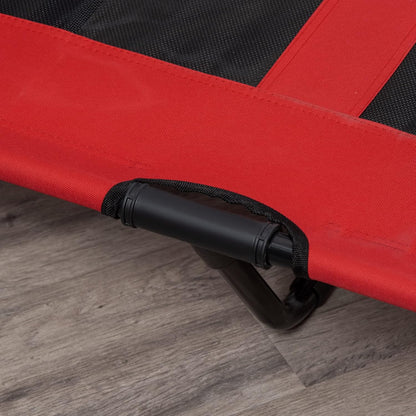 48" X 36" Elevated Dog Bed - Red