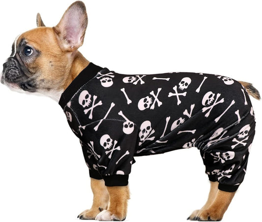 Halloween Dog Pajamas | Skull & Crossbones