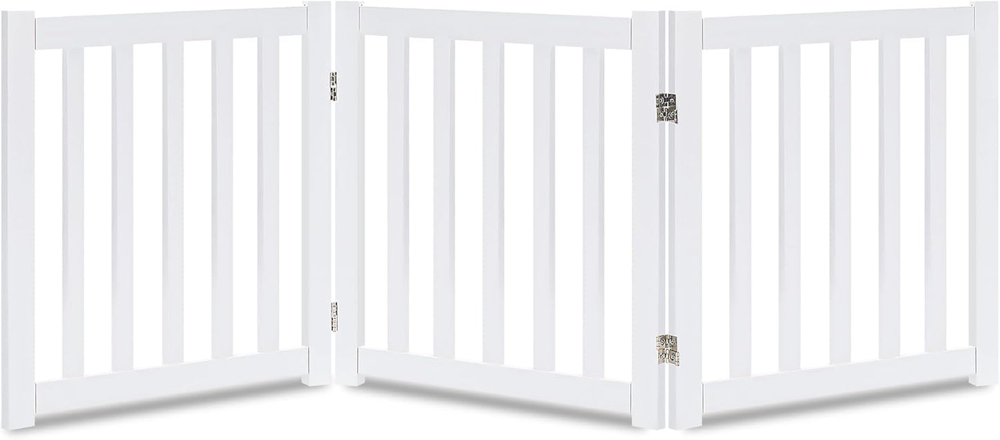 Free Standing Foldable Dog Gate 24" | 30"
