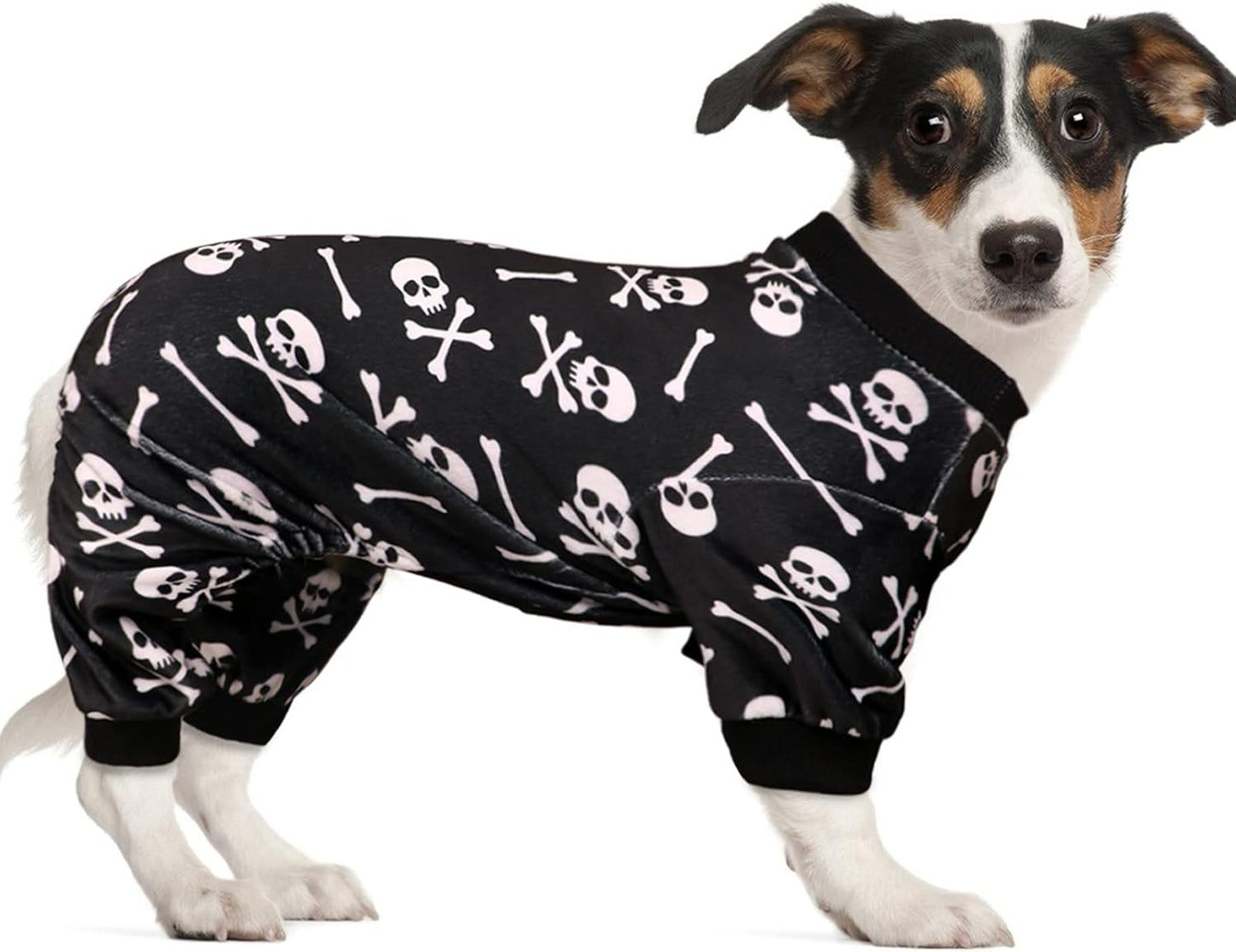 Halloween Dog Pajamas | Skull & Crossbones
