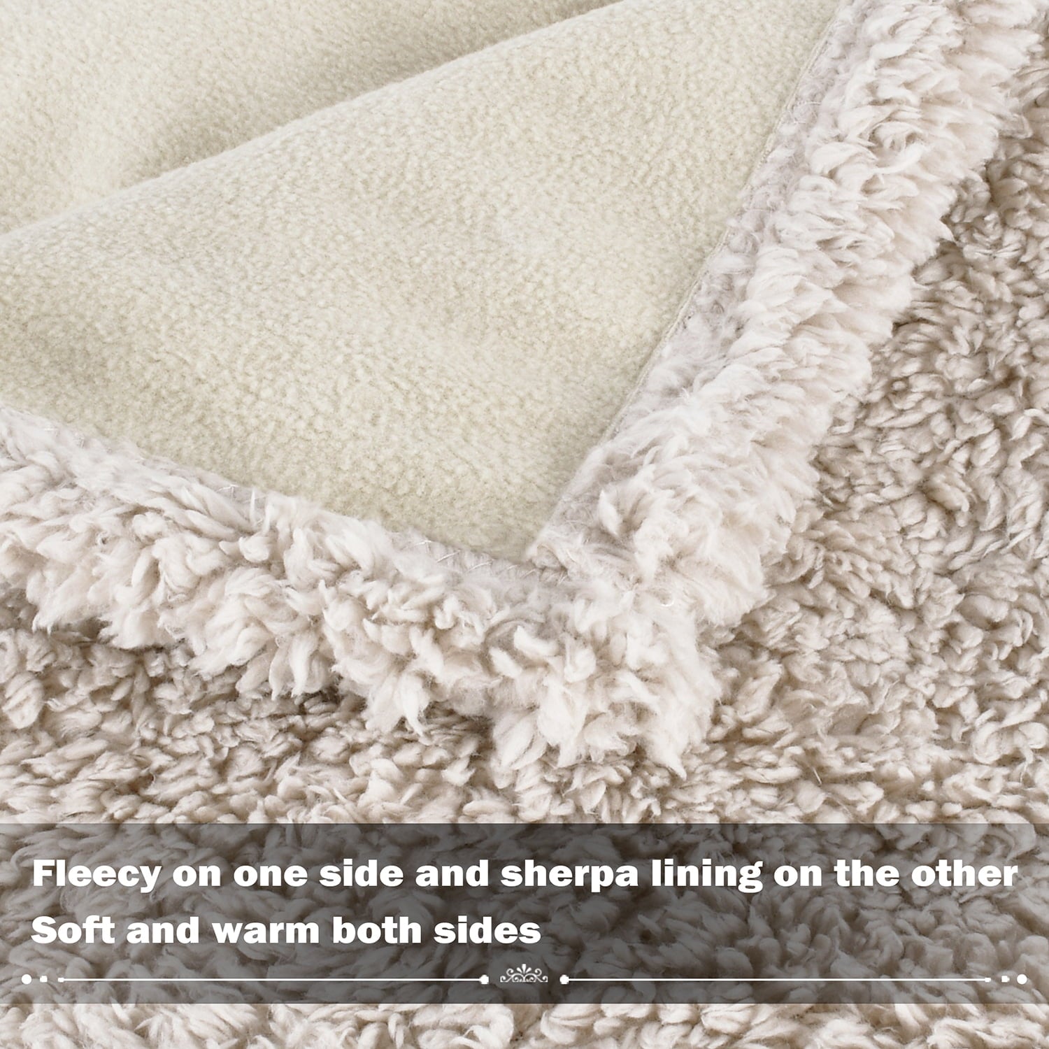 Waterproof Blanket, Reversible 80”X60”
