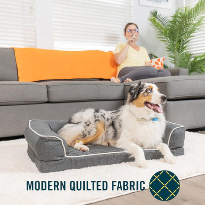 Quilted 3” Memory Foam Dog Bed