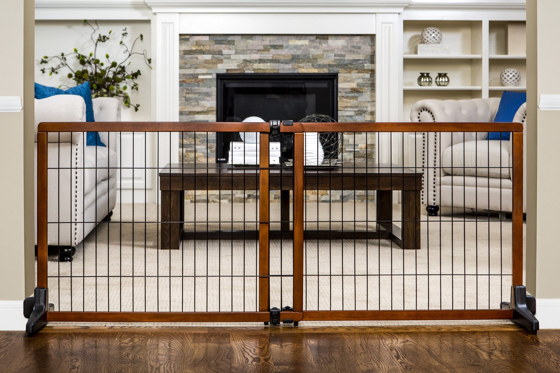 Adjustable Freestanding Pet Gate