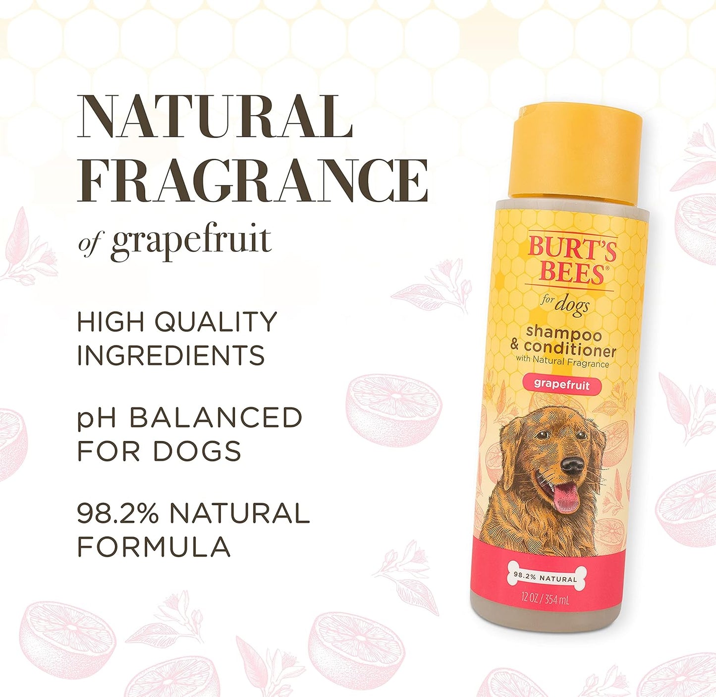 2-In-1 Dog Shampoo & Conditioner - 12 Oz