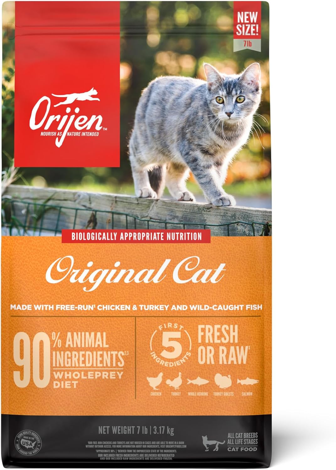 Orijen High Protein Premium Dry Cat Food