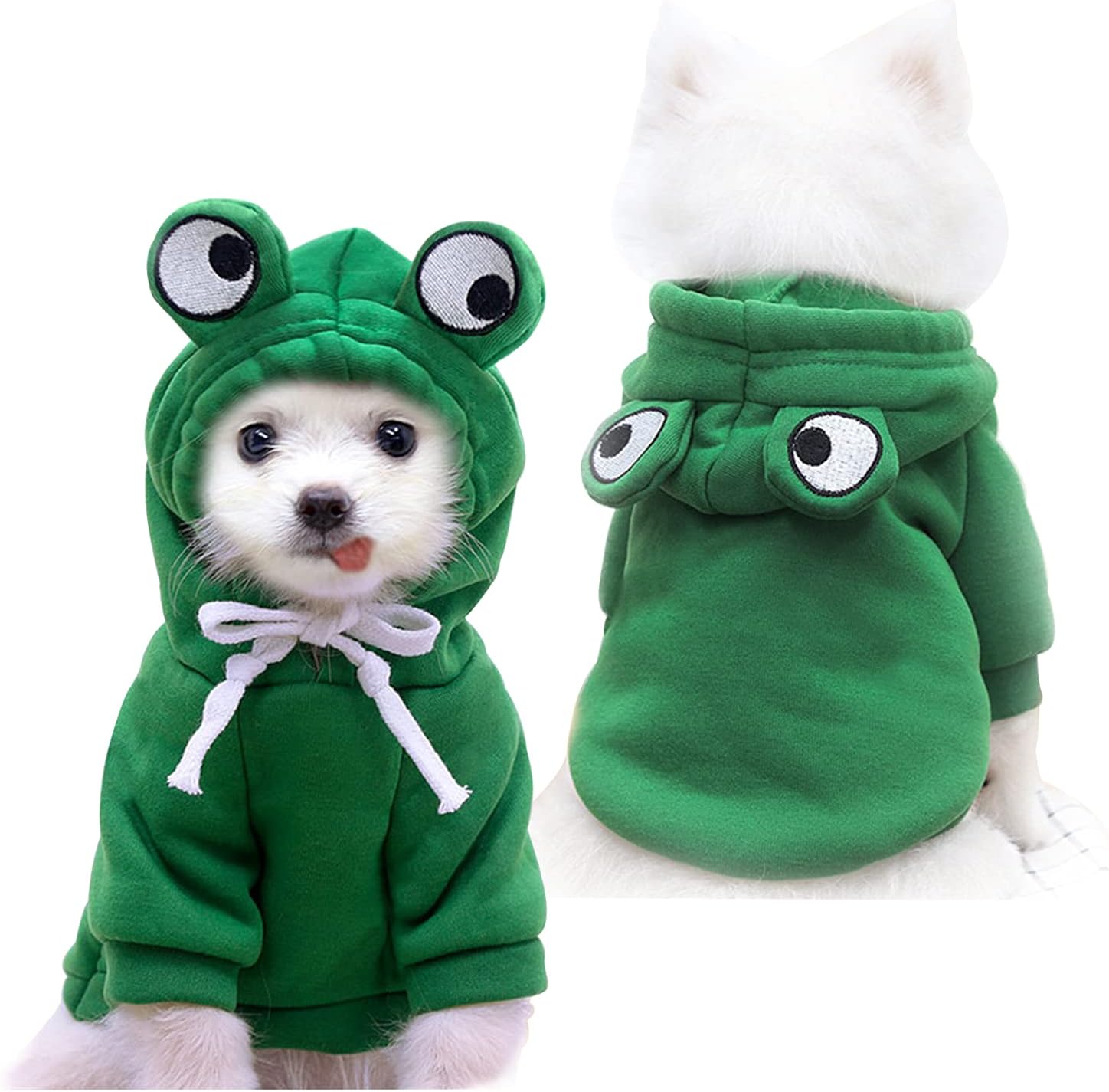 Dog Hoodie - Elk and Frog