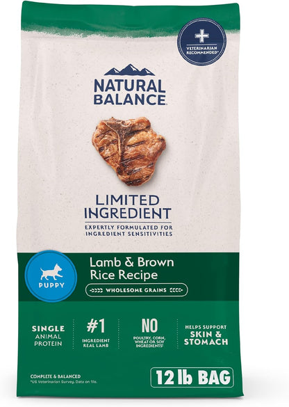 Natural Balance LID Dry Dog Food; Puppy