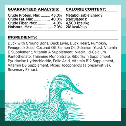 Rawbble Freeze Dried Dog Food, Beef Recipe, 12 Oz - 98% Meat and Organs, No Fillers - Pantry-Friendly Raw Dog Food for Meal, Treat or Food Topper - USA Made in Small Batches