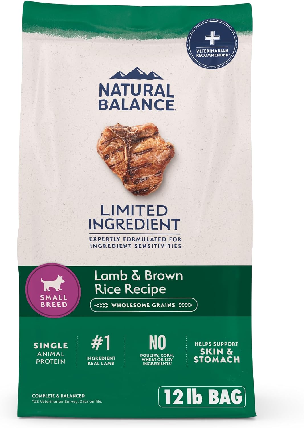 Natural Balance LID Dry Dog Food; Small Breeds