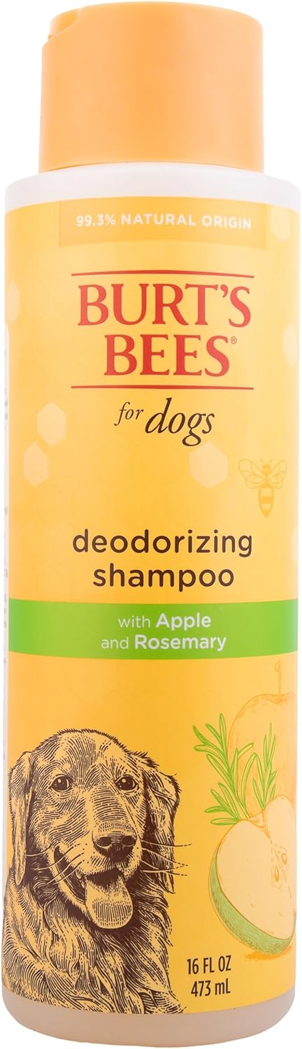 Deodorizing Dog Shampoo with Apple and Rosemary