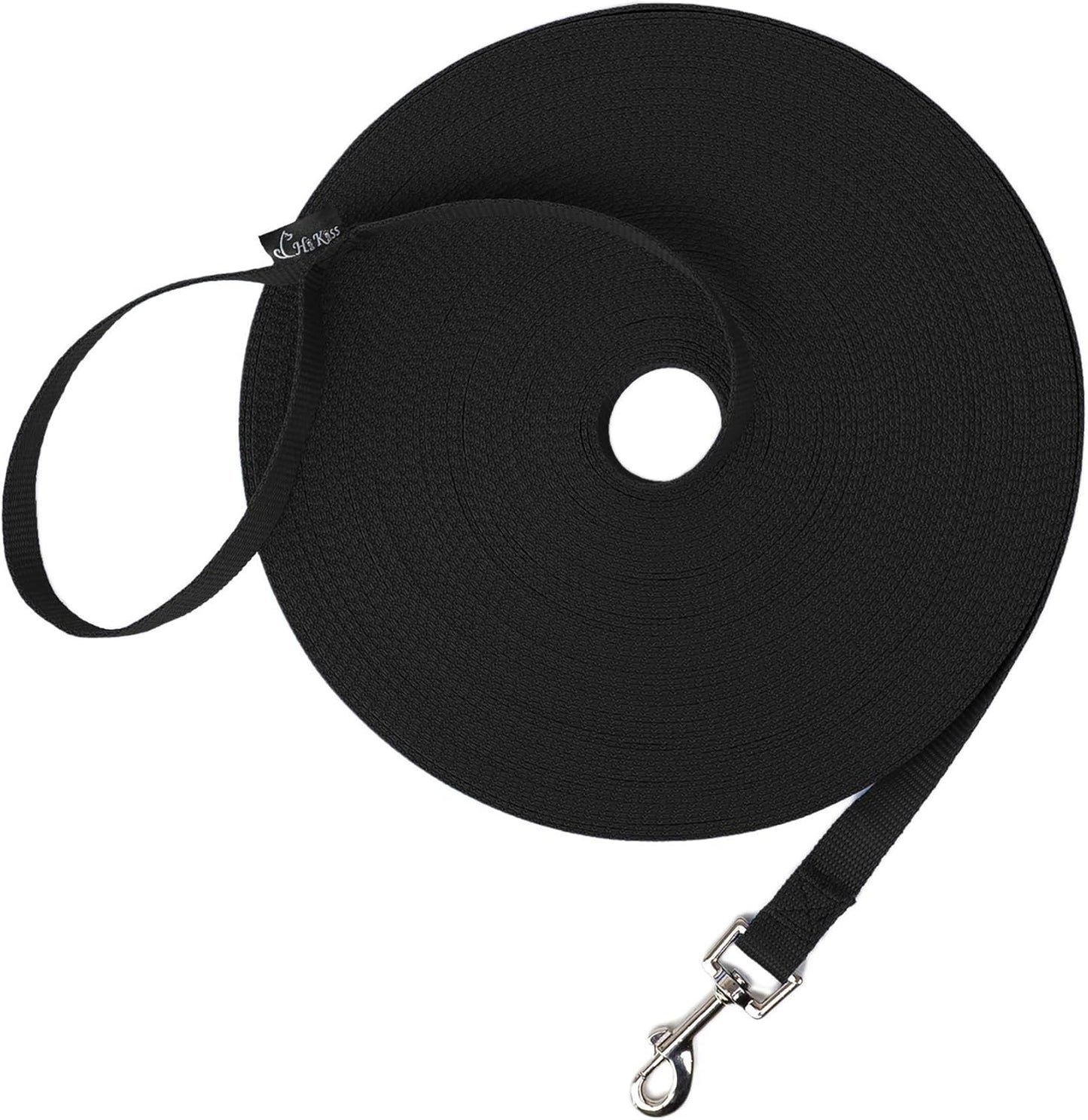 Dog/Puppy Obedience Recall Training Agility Lead - 15Ft 20Ft 30Ft 50Ft 100Ft Training Leash - Great for Training, Play, Camping, or Backyard Purple 100 Feet