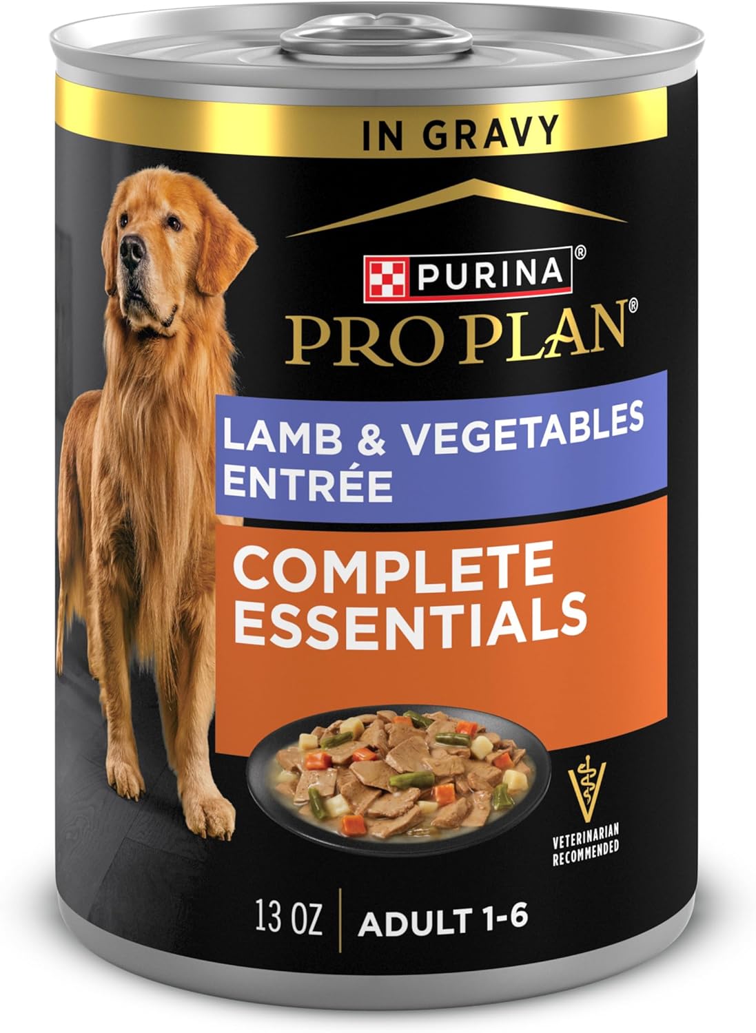 Purina Pro Plan Complete Essentials Wet Dog Food - (Pack of 12) 13 Oz. Cans