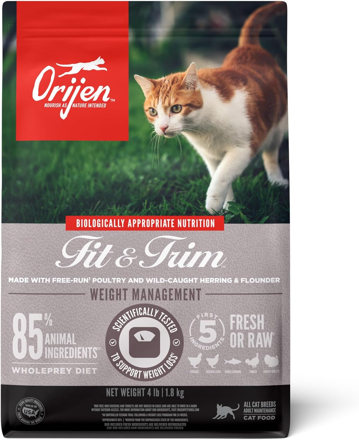 Orijen High Protein Premium Dry Cat Food