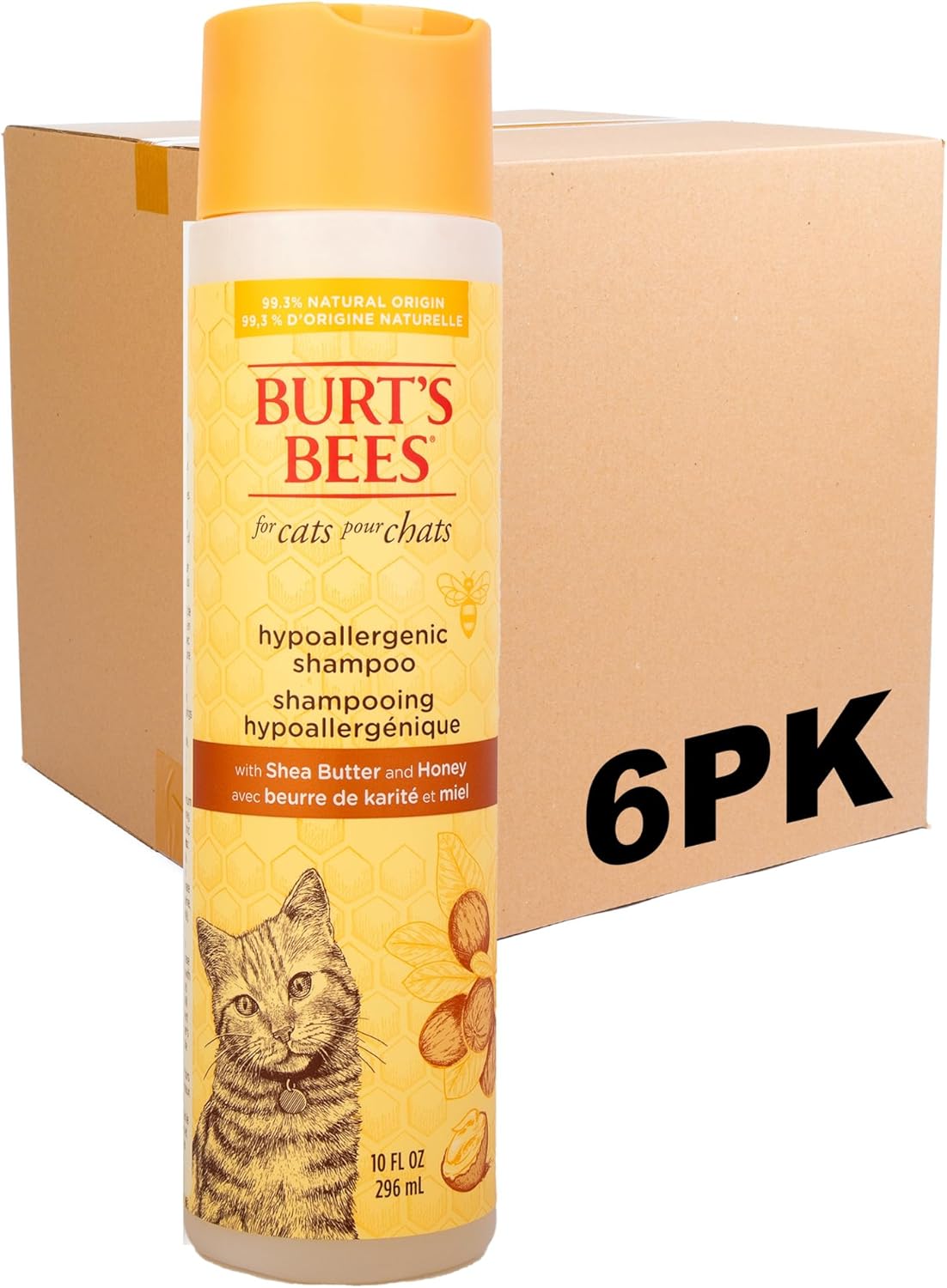 Hypoallergenic Cat Shampoo with Shea Butter and Honey
