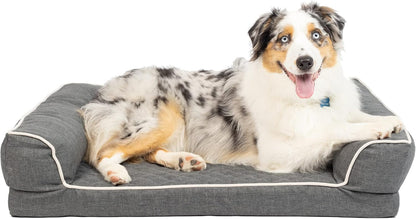 Quilted 3” Memory Foam Dog Bed