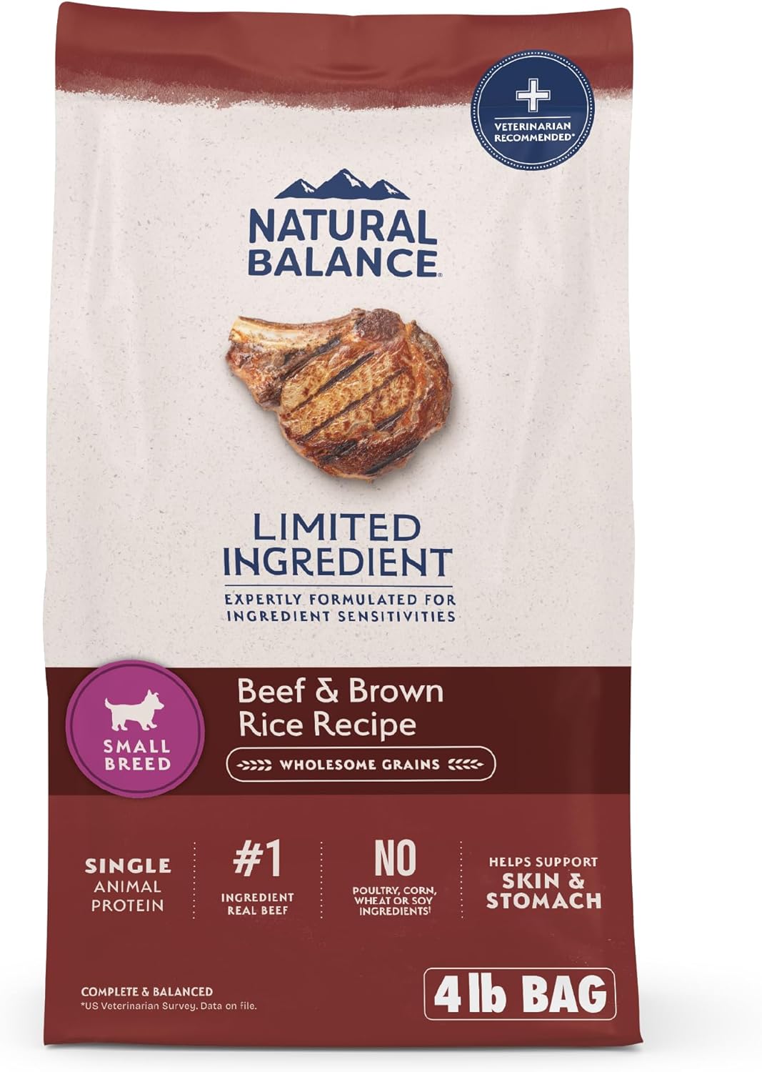 Natural Balance LID Dry Dog Food; Small Breeds