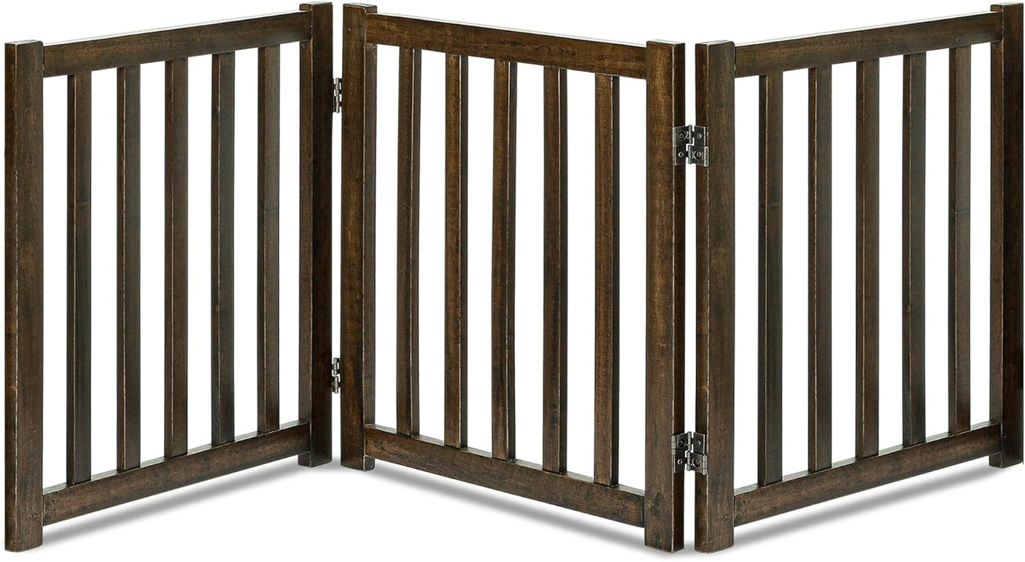 Free Standing Foldable Dog Gate 24" | 30"