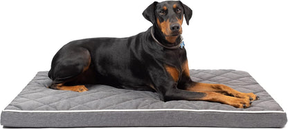 Quilted 3” Memory Foam Dog Bed