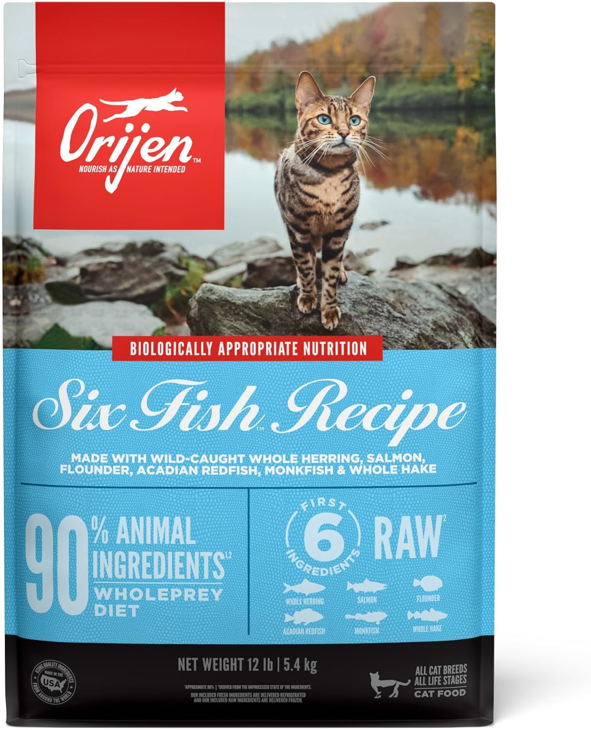 Orijen High Protein Premium Dry Cat Food