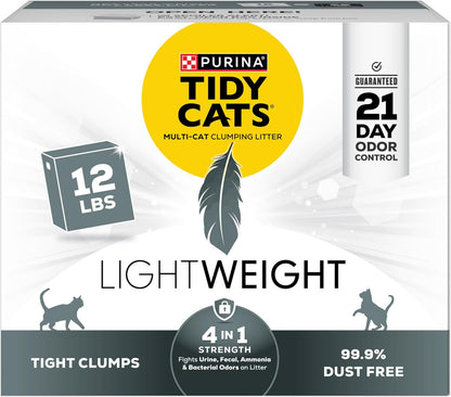 Purina Lightweight 4-In-1 Strength Multi-Cat, Clumping Litter