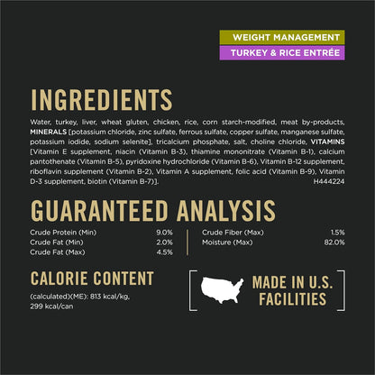 Purina Pro Plan Wet Dog Food - (Pack of 12) 13 Oz. Cans