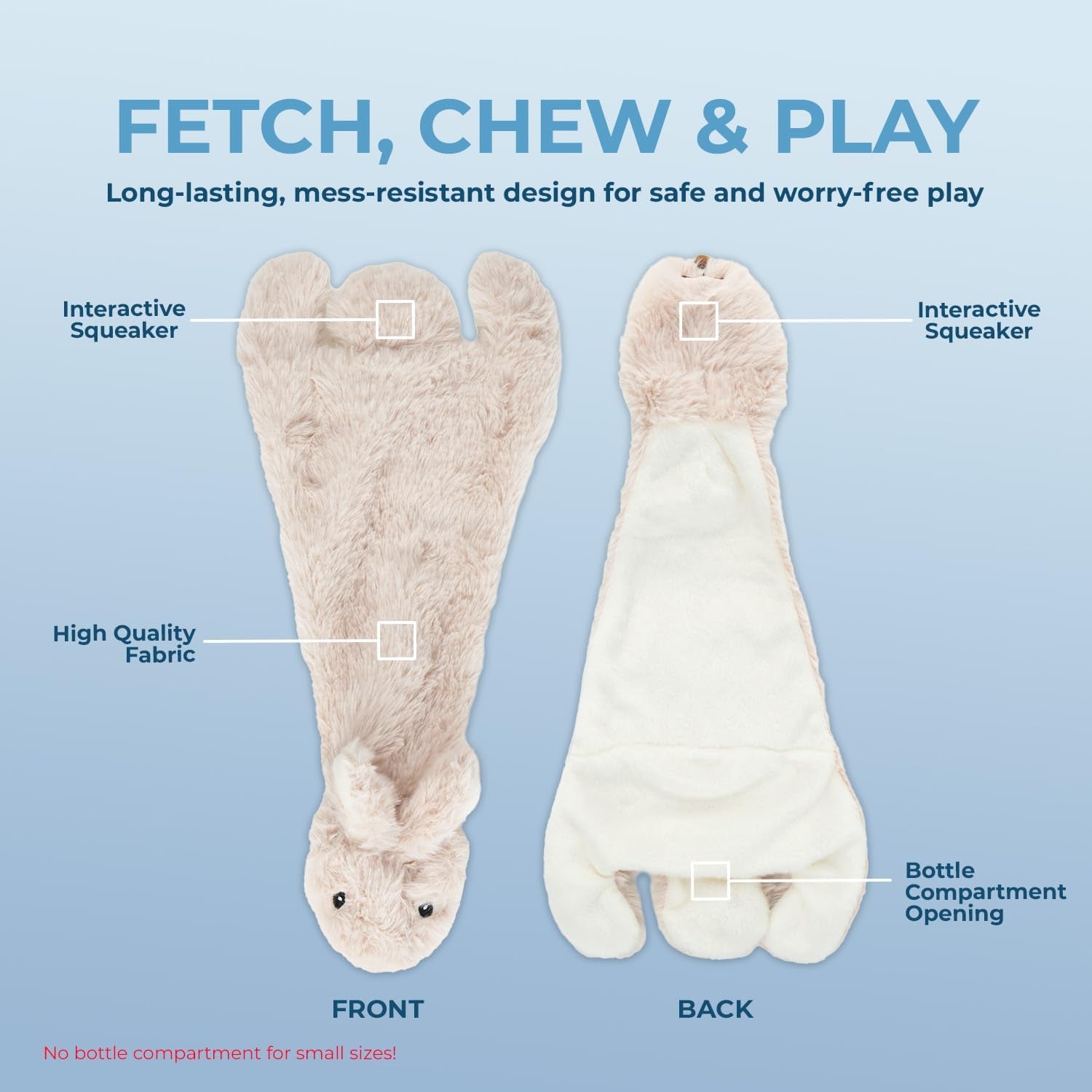 Squeaky Toys for Small, Medium and Large Dogs