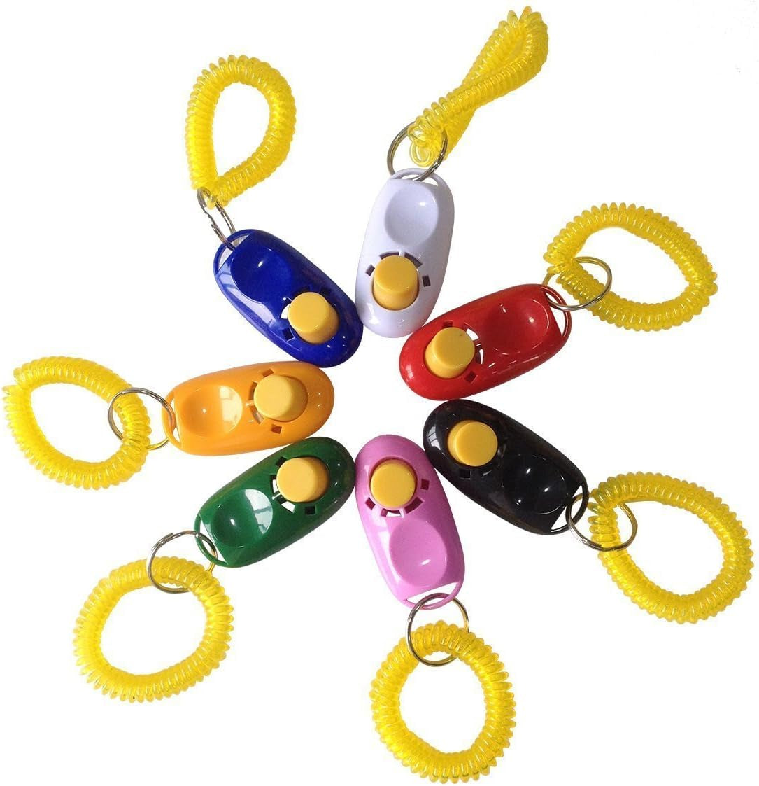 Training Clicker w/ Wrist Strap 3 Pack)