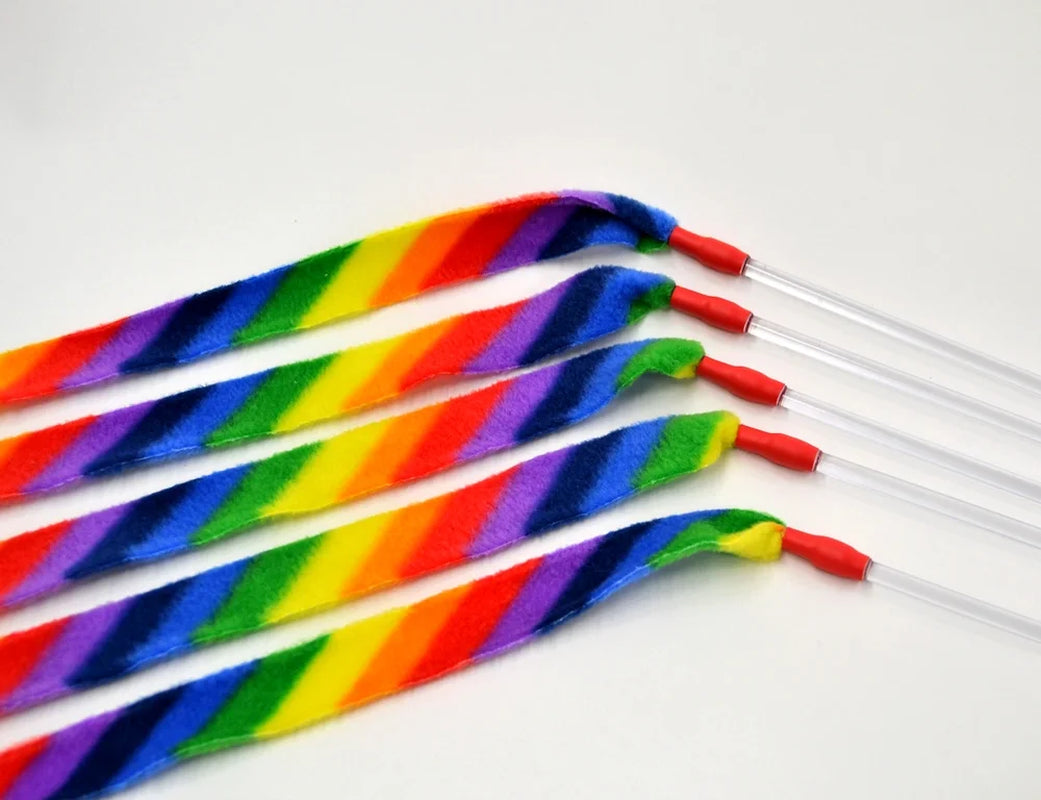 Cat Charmer Rainbow Wand