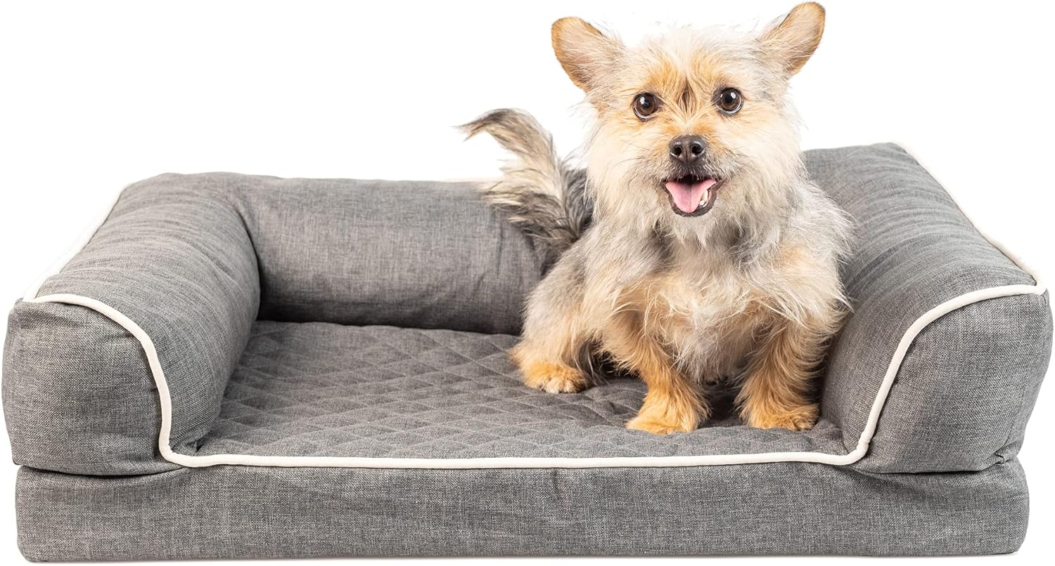 Quilted 3” Memory Foam Dog Bed