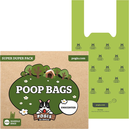 Pogi’s Dog Poop Bags with Handles