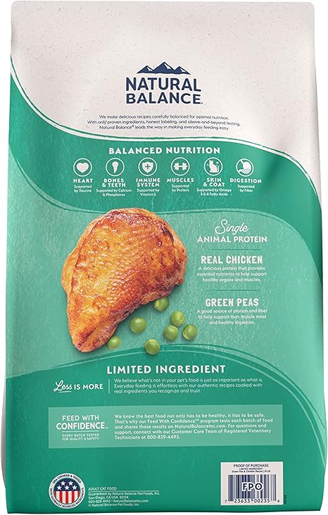 Natural Balance LID Dry Cat Food